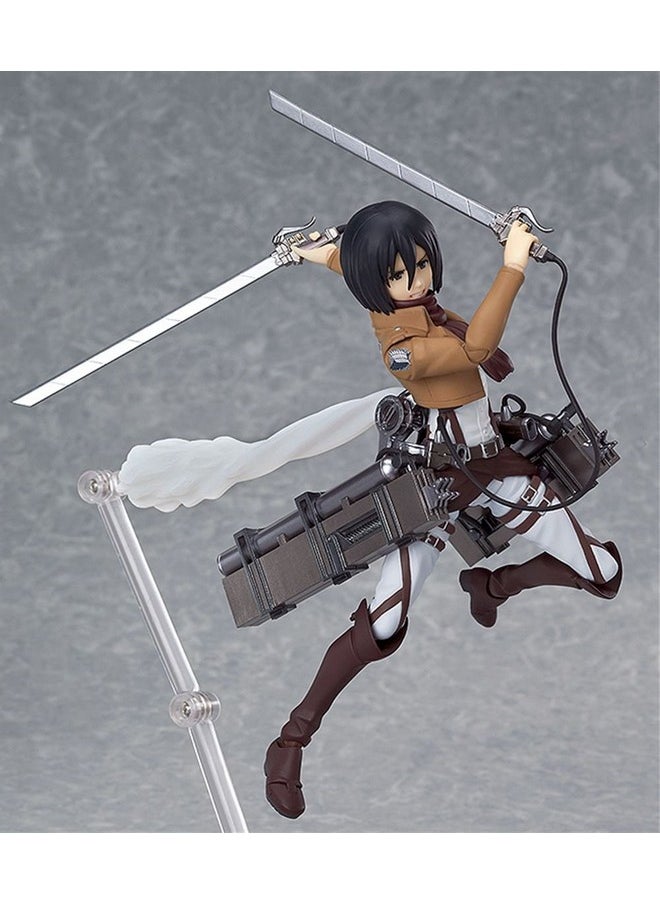 Good Smile - Attack On Titan: Mikasa Ackerman Figma Action Figure - Image 1