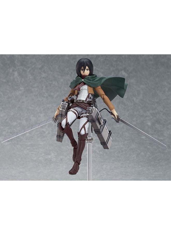 Good Smile - Attack On Titan: Mikasa Ackerman Figma Action Figure - Image 1