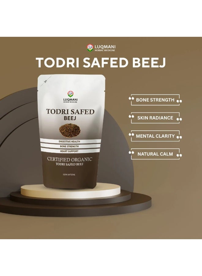 Luqmani Herbs Hoary Stock Seeds Todri Safed 100 gm Raw - Image 3