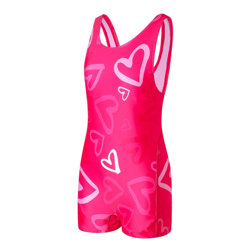 J·E Sterguard J.E Sterguard Athletic Girls' One Piece Swimsuit, Infinity Splice Pro for Practice and Competition Pink Girl Swimsuits Size 12-14 1880-13 - Image 3