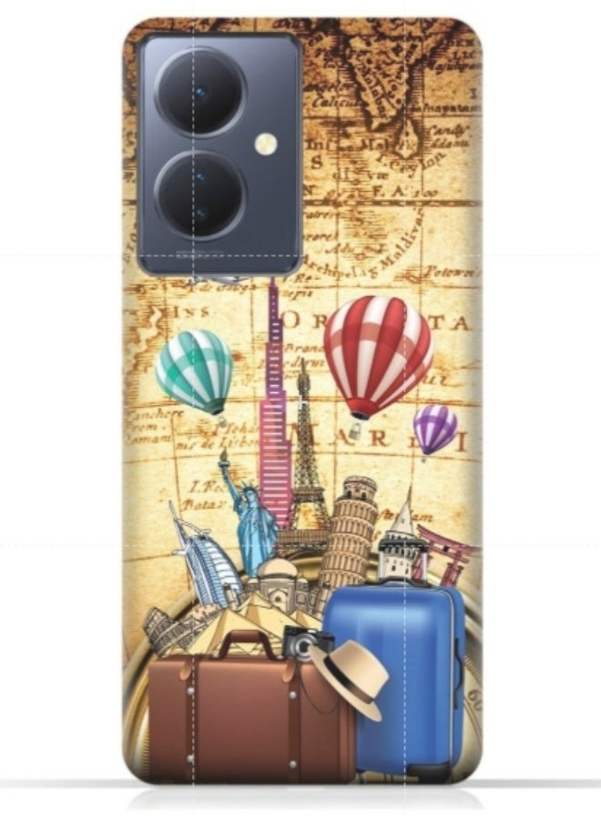 إيه إم سي ديزاين غطاء حماية بطبعة هاتف فيفو V29 ليت ( LTE / 5G )