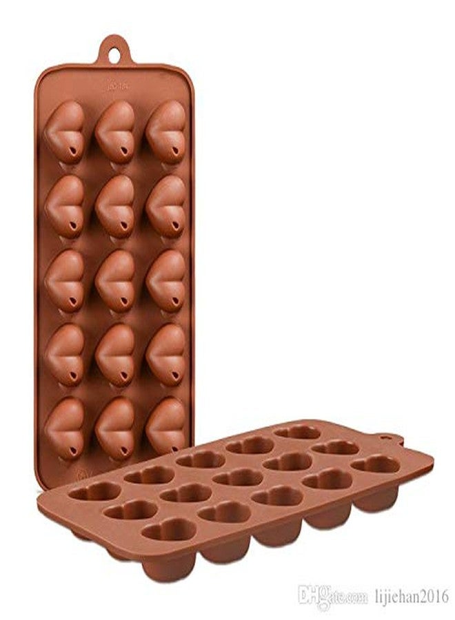 NF Noble Foods Silicone Heart Shaped Chocolate Mold - Image 4
