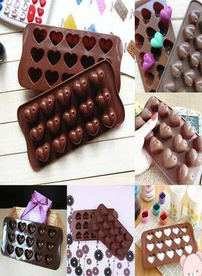 NF Noble Foods Silicone Heart Shaped Chocolate Mold - Image 5