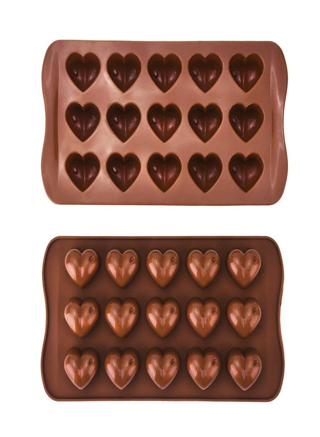 NF Noble Foods Silicone Heart Shaped Chocolate Mold - Image 2
