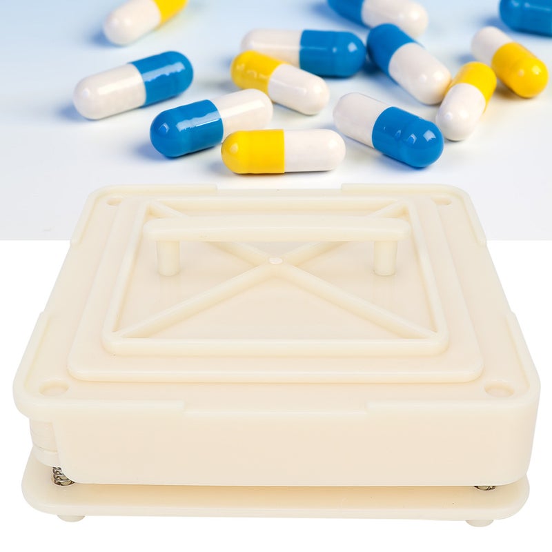 Manual Capsule Filler: High-Quality ABS Material, High Precision - Sturdy Durable Structure, Fast Capsule Arrangement for Small Batch Processing, Self-Made Capsules - Image 5