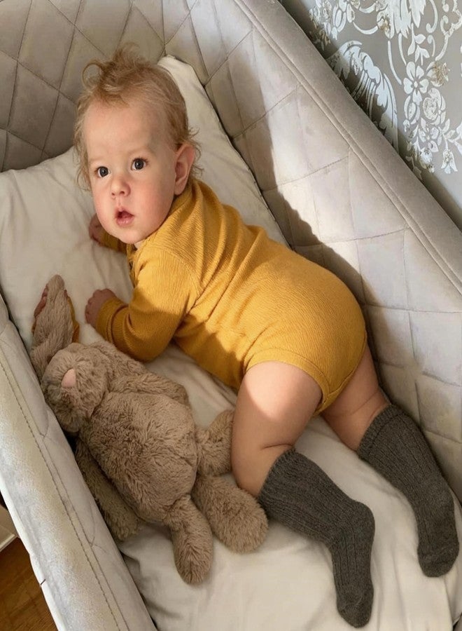 Anano Reborn Baby Dolls Silicone Full Body Boy 20 Inch Realistic Silicone Baby Doll Full Body Lifelike Newborn Babys Doll Reborn Babies Toddler Dolls Anatomically Correct - Image 5