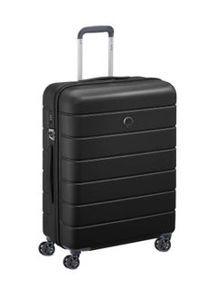 DELSEY Lagos 4 Double Wheels Hard Large Trolley Case Size 76 CM / 30 Inch Black  - Image 1