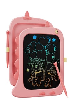 Generic LCD Writing Tablet Toddler Girl Travel Toys, 8.5 Inch Doodle Board Drawing Pad Girl Birthday Gifts,Drawing Tablets for 2-8 Years Old Kids (Pink)  - Image 1