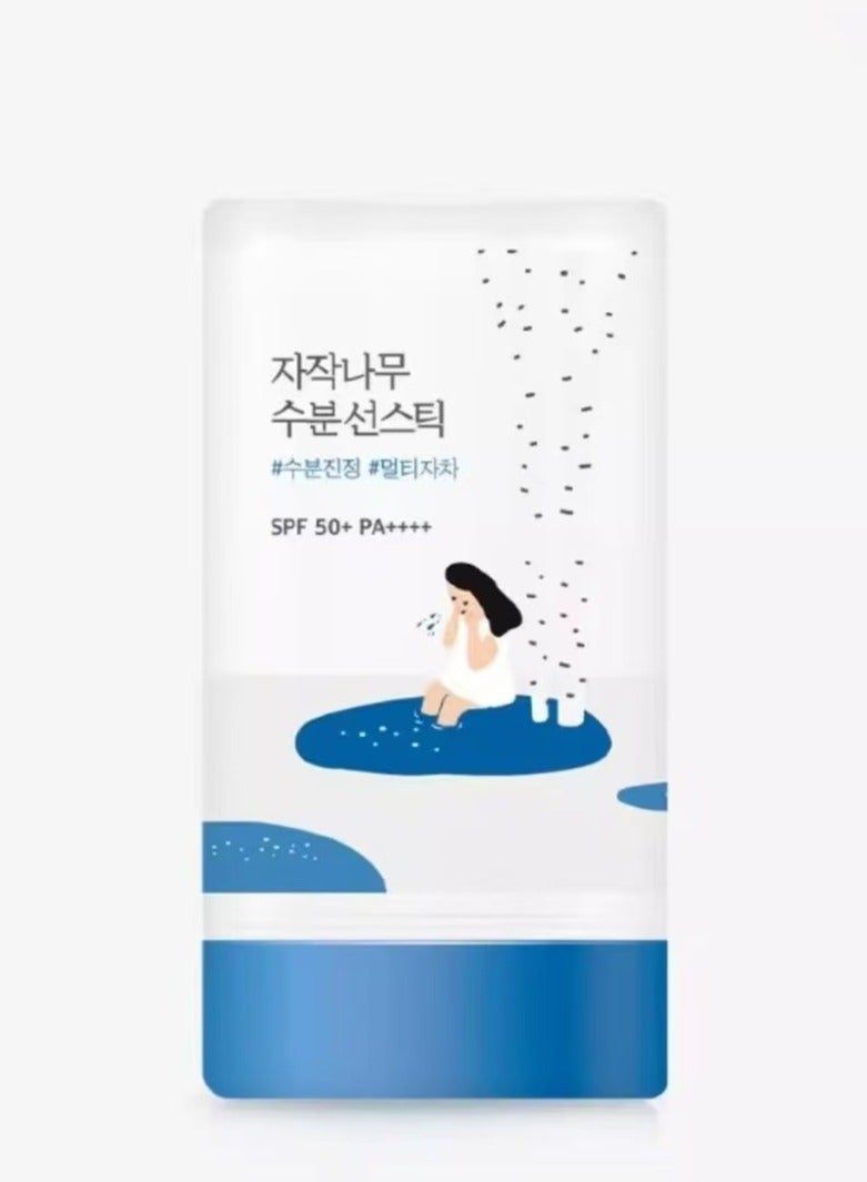 ROUND LAB Birch Juice Moisturizing UVLock Sun Stick 19g, 0.67oz. | Korean sunscreen, No White Cast, Strong UV Protection, portable sunscreen, Non-Toxic sunstick, Perfect for Outdoor activities - Image 1