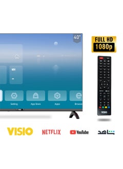 Visio VISIO 40 INCH FULL HD SMART TV ANDROID 14 TV WITH FREE WALL BRACKET  - Image 1