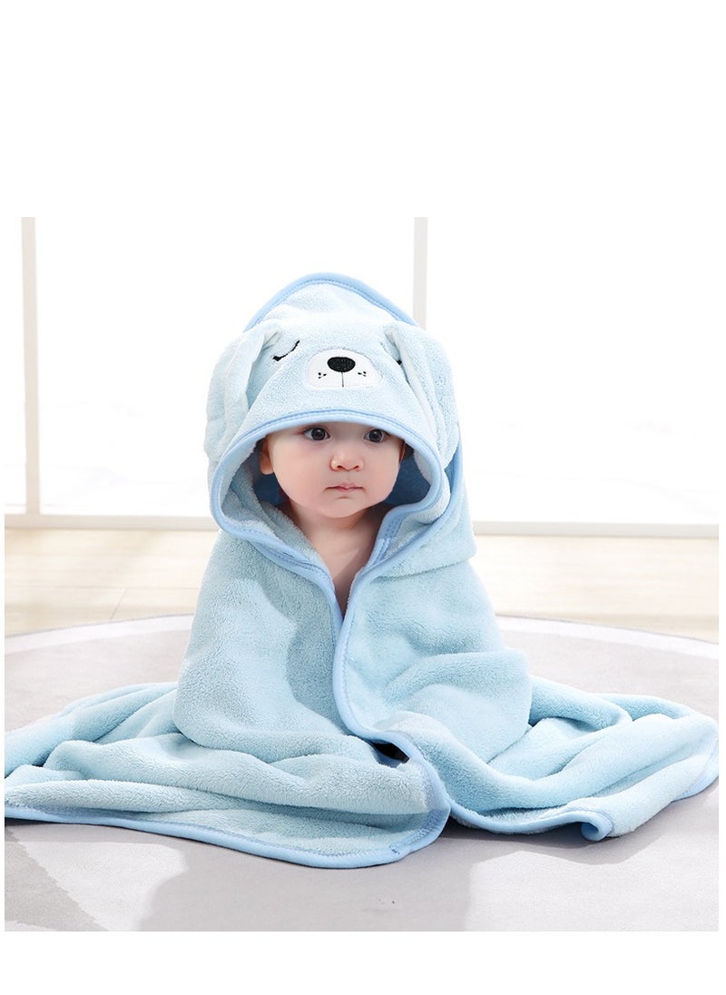 Bluejw Kids Bath Towels, Cotton Hooded Towels, Super Soft Super Absorbent Bathrobe Blankets, Premium Bath Towels,For Babies,Boys And Girls, For Tubs, Pools And Beaches  - Image 1