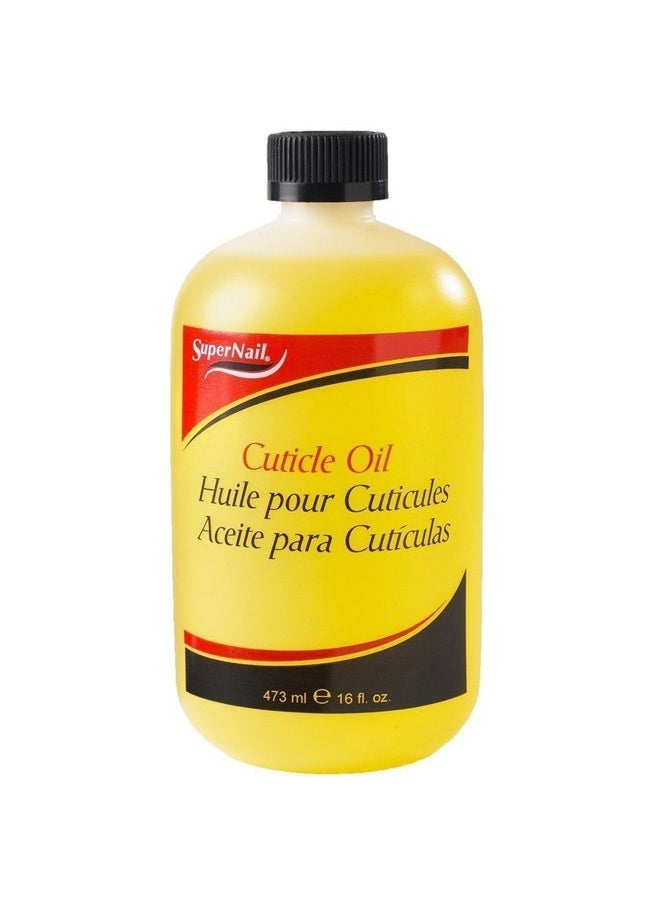 Super Nail - Super Nail Professional Cuticle Oil Nail Care, 16 oz - Image 1