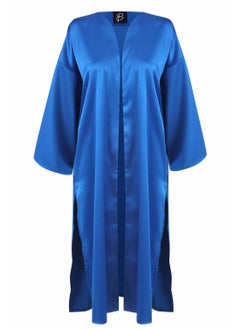 Satin Kimono - Blue