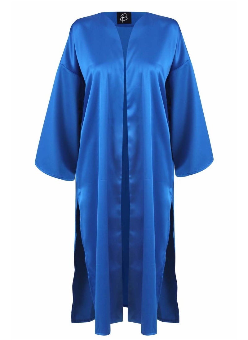 Bardees - Satin Kimono - Blue - Image 1