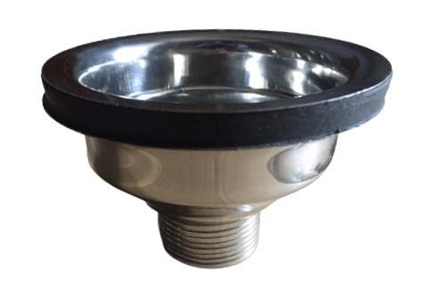 Stainless Steel Heavy Full SS 4 Inches Kitchen Waste Coupling for Sink with Chrome Finished Silver Pack of 1 3  - Image 2