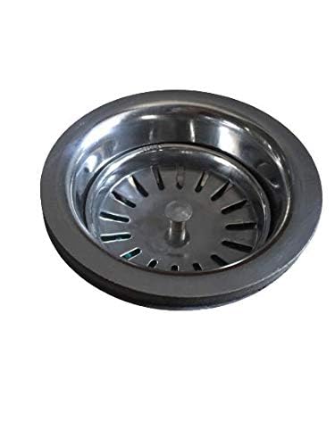 Stainless Steel Heavy Full SS 4 Inches Kitchen Waste Coupling for Sink with Chrome Finished Silver Pack of 1 3  - Image 3