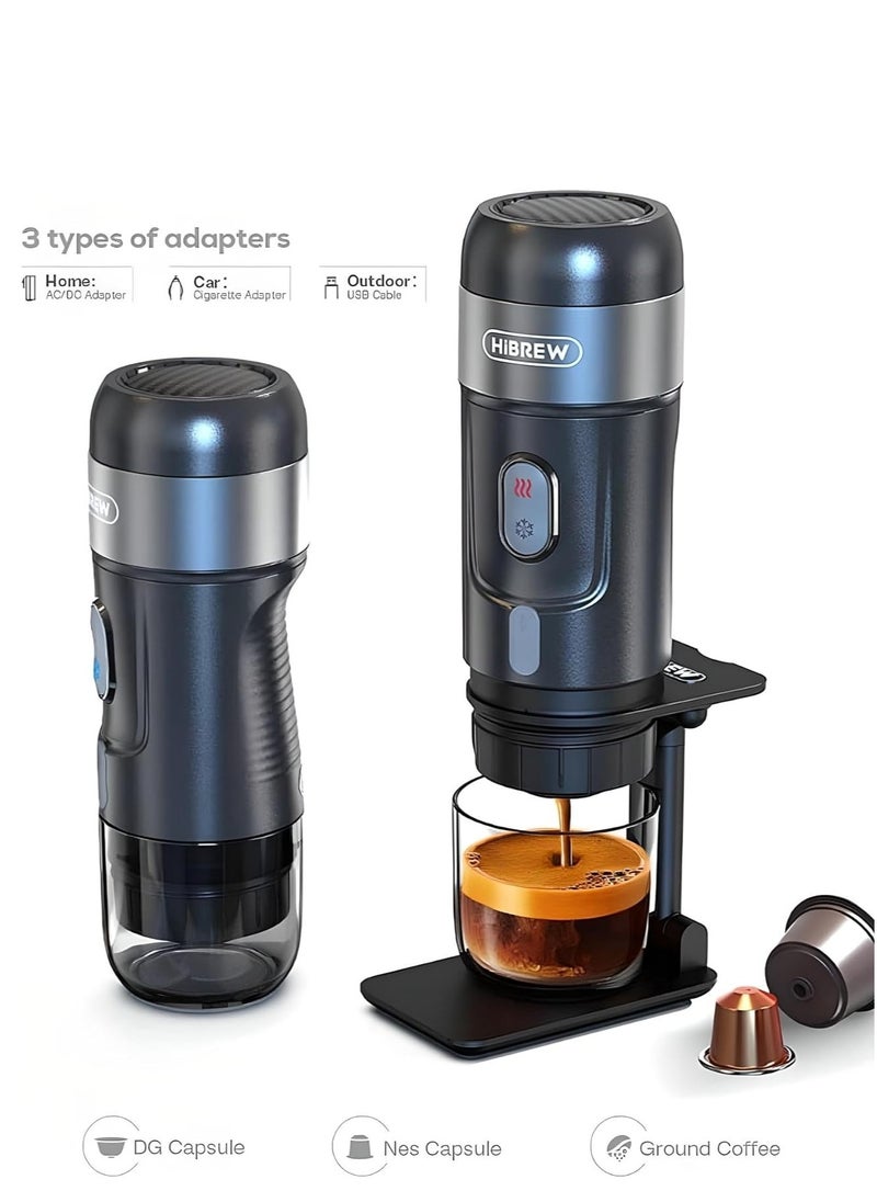 HiBREW Portable Coffee Machine for Car & Home,DC12V Expresso Coffee Maker Fit Nexpresso Dolce Pod Capsule Coffee Powder H4A - pzsku/Z4348AF94AA23342CC00CZ/45/_/1706068313/9c4f4f80-d51c-47e9-ae62-0a15e8fe8785