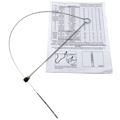 APSG Engine/Motor Oil Dipstick AU40178 for 2009 & UP Audi/VW A4 A5 A6 2.0L, 3.2L, 4.2L S4 3.0L - Image 1