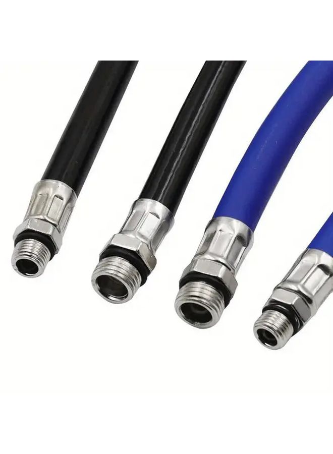 Heavy Duty Tire Inflator Hose Adapter 12.5mm Locking Air Chuck for Bike Motorcycle Pump - Image 4