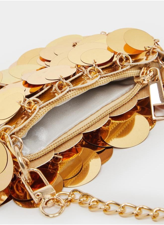 Styli - Embellished Mini Bag with Chain Strap - Image 1
