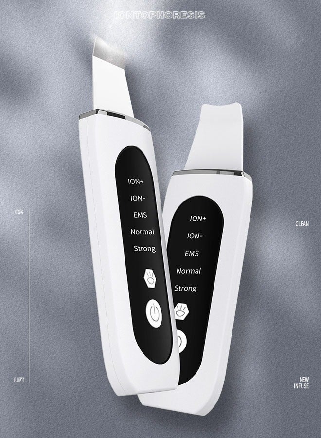 NKX Vibrate Deep Face Cleaning Skin Scrubber Remove Dirt Blackhead Reduce Wrinkles Facial Lifting Peeling Ultrasonic Shovel - Image 3