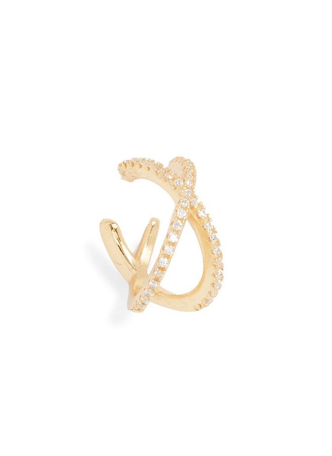 Women'S Stacey Pave Ear Cuff, Gold, One Size - pzsku/Z4348D025808E504B582CZ/45/_/1733731349/d8e74498-35c7-4f20-b0b8-ae3d3e704828