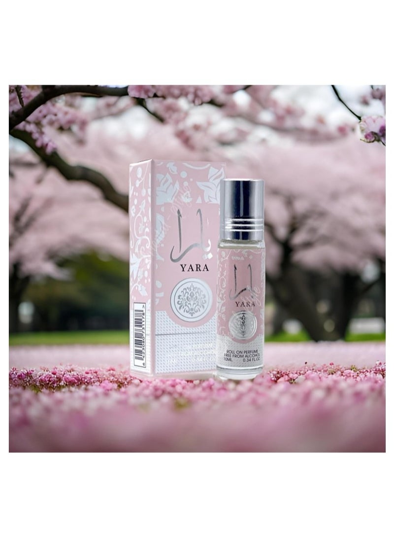 YARA COLLECTIONS Yara Roll on Perfume Oil 10 ml (pack of 12) - Image 4
