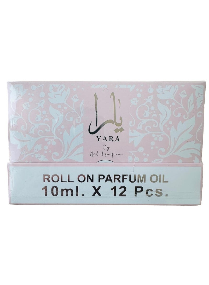 YARA COLLECTIONS Yara Roll on Perfume Oil 10 ml (pack of 12) - Image 1