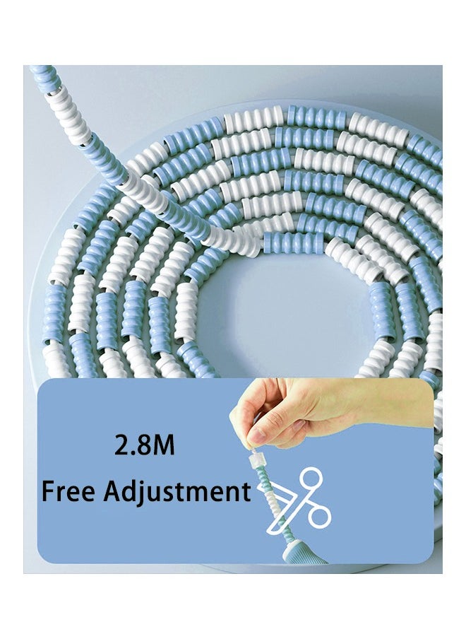 Generic Durable Jump Rope, Soft Beads shape silicone, No Knots, Freely Adjustable, Suitable For Children, Men and Women  - Image 4