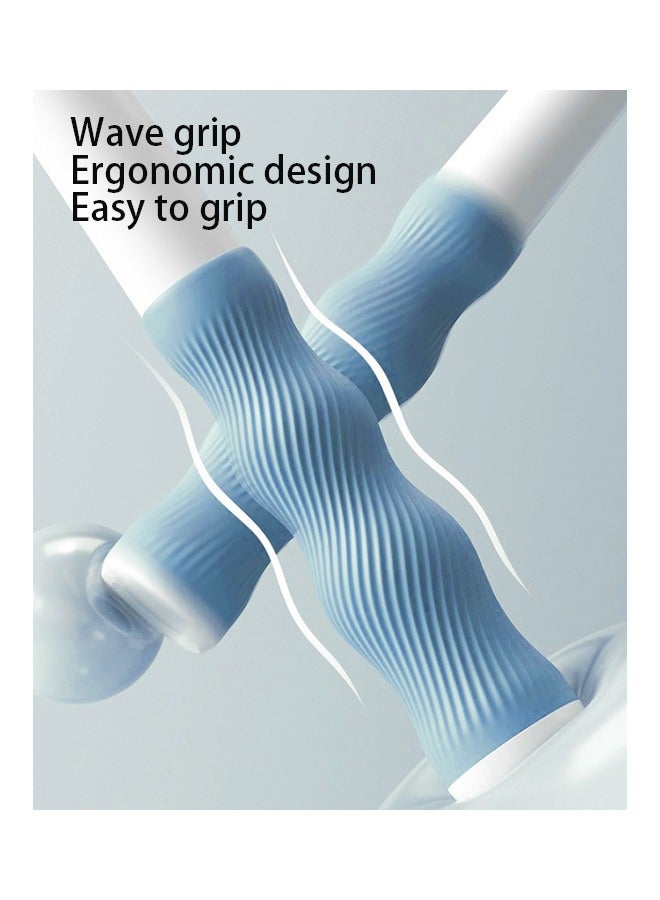 Durable Jump Rope, Soft Beads shape silicone, No Knots, Freely Adjustable, Suitable For Children, Men and Women - Image 2