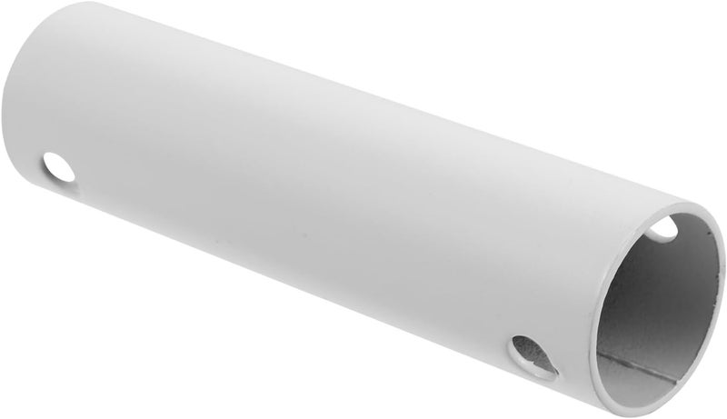 Fan Extension Rod White Iron Downrod Ceiling Fan Long Drop Extension for High Sloped Ceilings Easy to Install Minimalist Design - Image 1