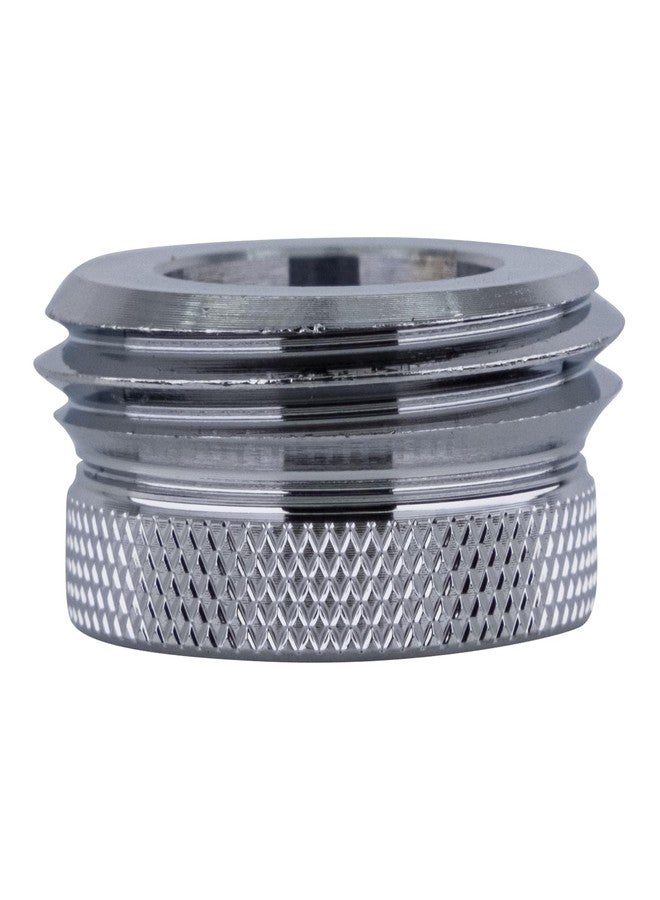 NEOPERL 5408705 Female 55/64 in. - 27 in. x Male 3/4 in. Brass Hose Adapter chrome - Image 2