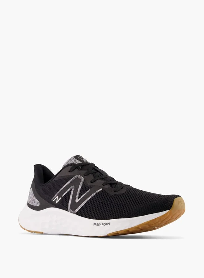 نيو بالانس Men's Textured Sports Shoes with Lace-Up Closure - ARISHI