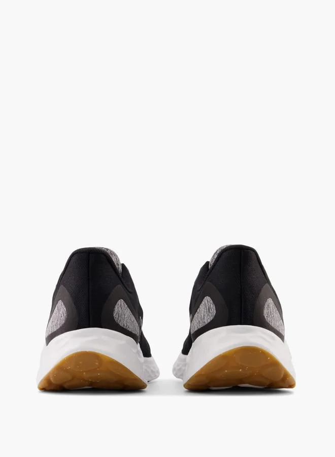New Balance Men's Textured Sports Shoes with Lace-Up Closure - ARISHI
