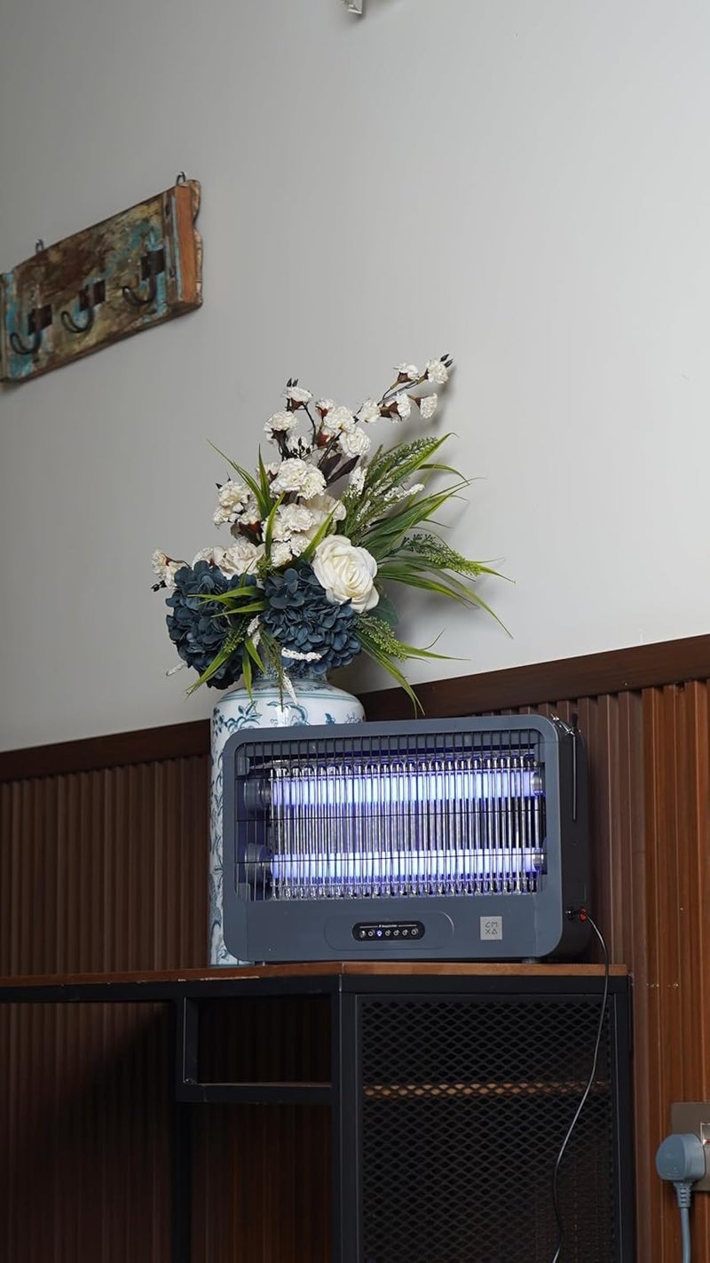 CMXA Bug Zapper, Mosquito Zapper [Poweful 3500V Double Grid & Remote] Fly Zapper, Electronic Mosquito Repellent to Trap Bug Insect Fly Indoor, Bug Light 20W &, - Image 2