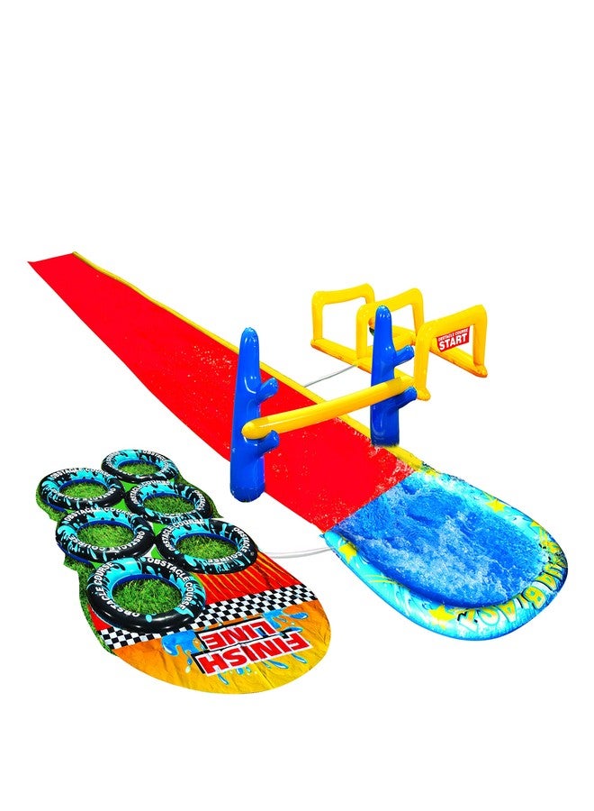 BANZAI Aqua Blast Obstacle Course Slide - Image 2