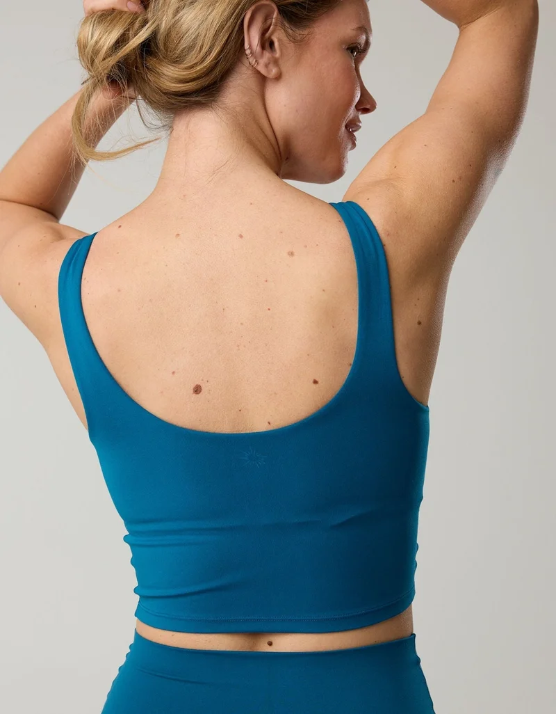 Aerie  OFFLINE By Aerie Real Me Low Key Longline Sports Bra for Women | Best Price UAE