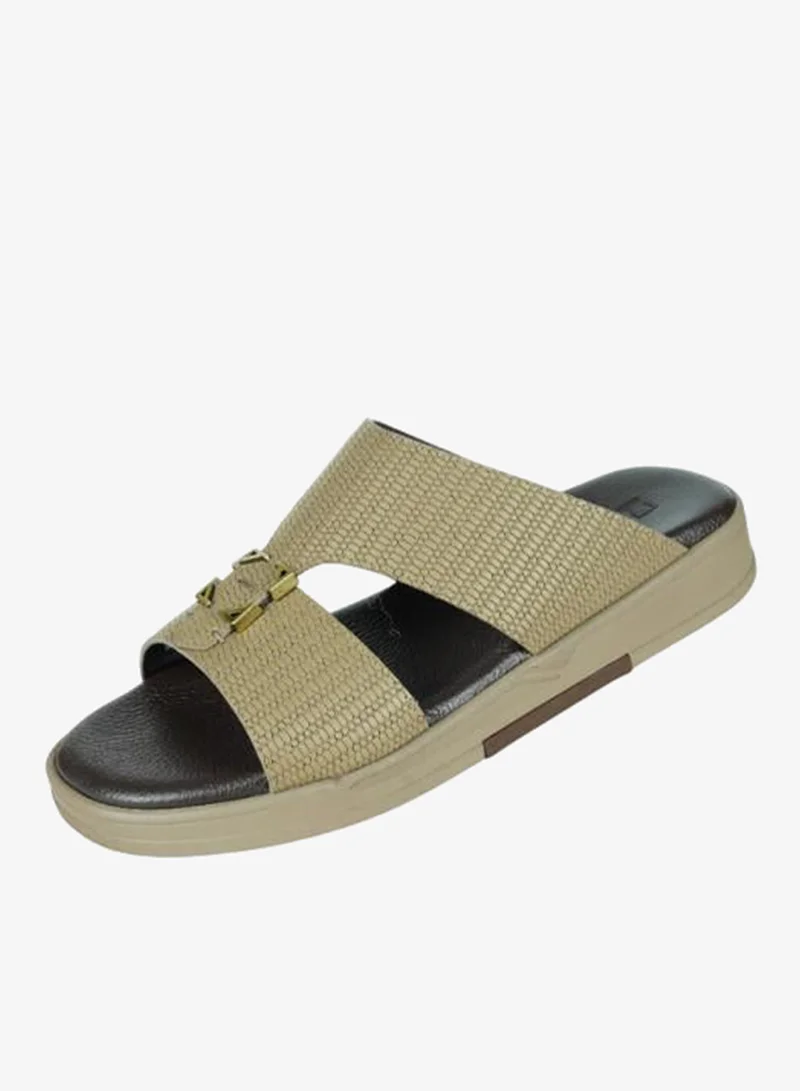 008-3655 Barjeel Uno Mens Arabic Sandals MSA133 Stone