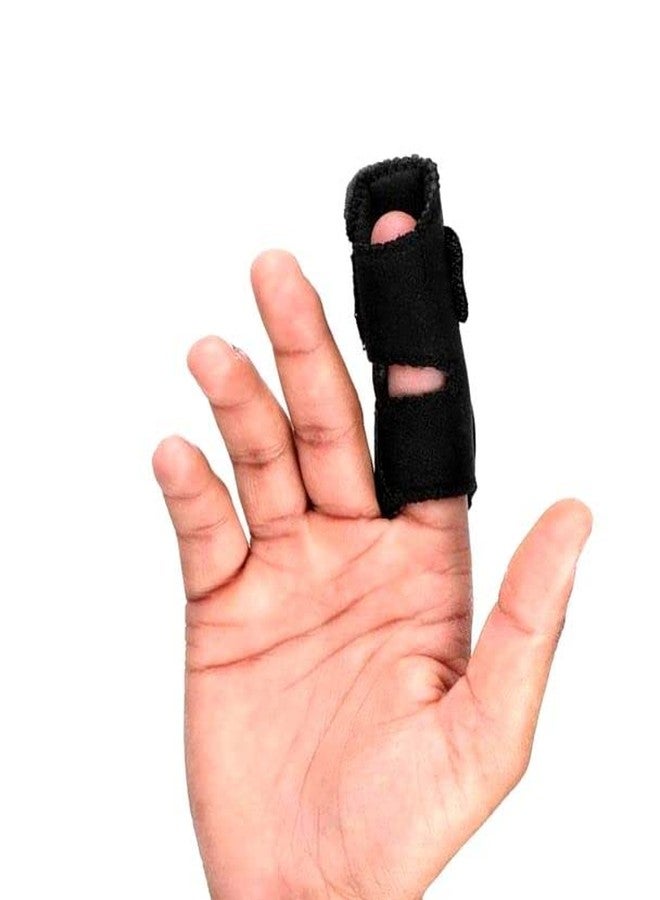 WITSOUL جبيرة أصابع WITSOUL قابلة للتعديل، كم واقٍ لتخفيف الألم - لأي إصبع، لأي يد - مقاس عالمي، للجنسين (2) - Image 1