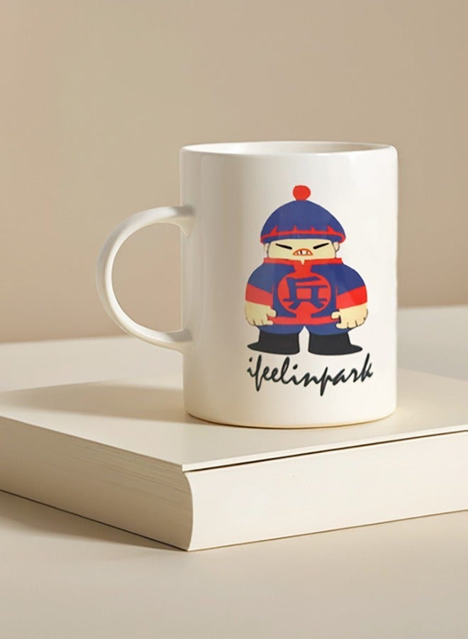 Coffee Mugs with Emperor Qianlong(Chinese) pattern, Large Coffee Mug with Handle, Gifts for Children - Image 5