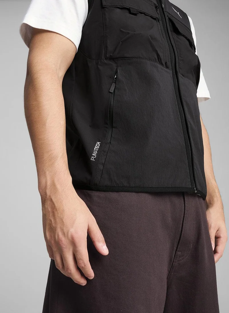 PUMA  Logo Cargo Gilet for Men | Best Price UAE