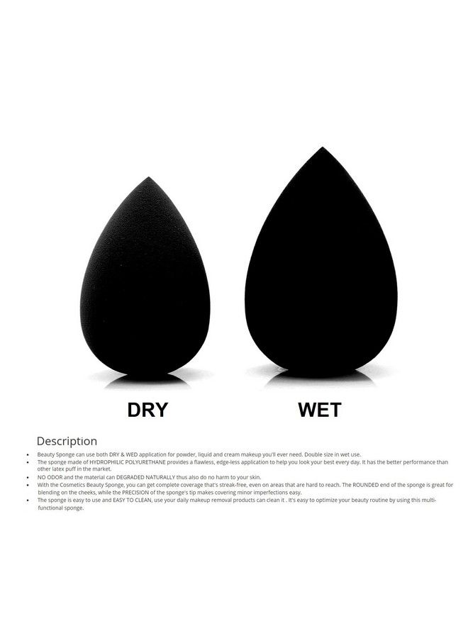 OUT OF BOX Kelley Silicone Makeup Jelly Sponge Liquid Foundation Applicator Blender - Image 4