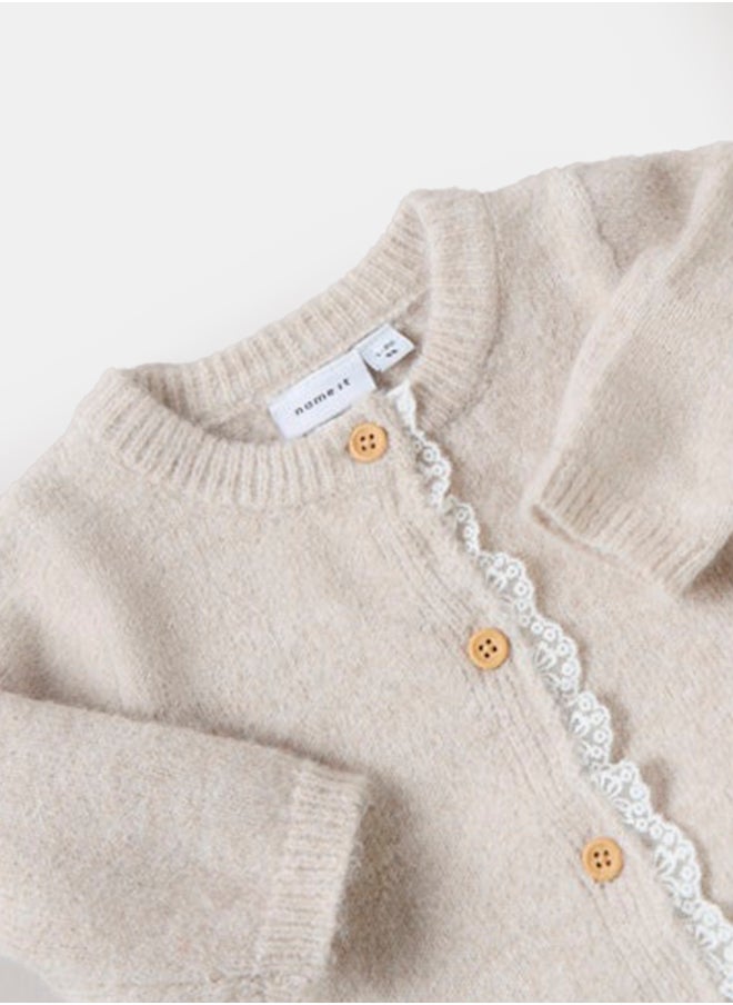 NAME IT name it Baby Girls Rikimmi Longsleeve Knit Cardigan  - Image 5