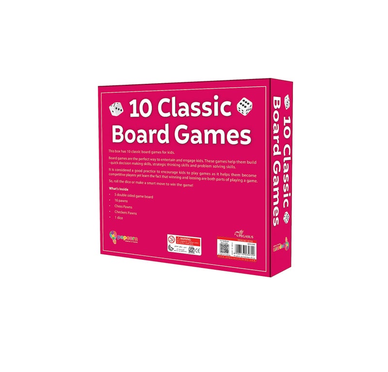 Popcorn Games & Puzzles Classic Board Games for Smart Kids|Help to Boost Decision Making,Strategic Thinking and Problem Solving (10 in 1) - Image 5
