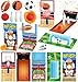 Ellinjan 30 Pack Valentine Sports Cards for Kids with Mini Sports Ball Erasers Bulk Valentines Party Favors Fun Classroom Gifts Boys Girls School Class Game Prize - Image 2