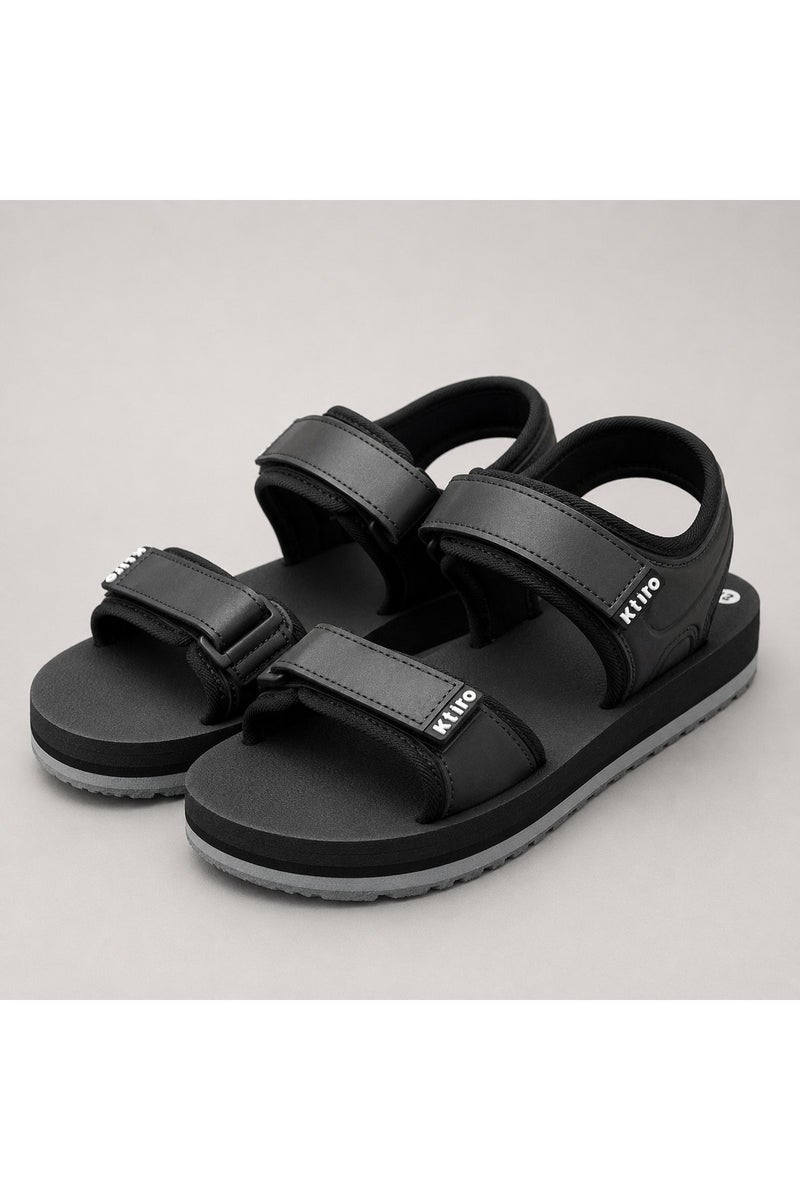 Feet First Men’s Sports Sandals with Adjustable Velcro Straps – Lightweight Comfort Outdoor Walking Sandals - Image 1