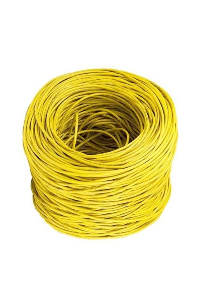 Generic Network Cable 305m Cat5 UTP Yellow  - Image 1