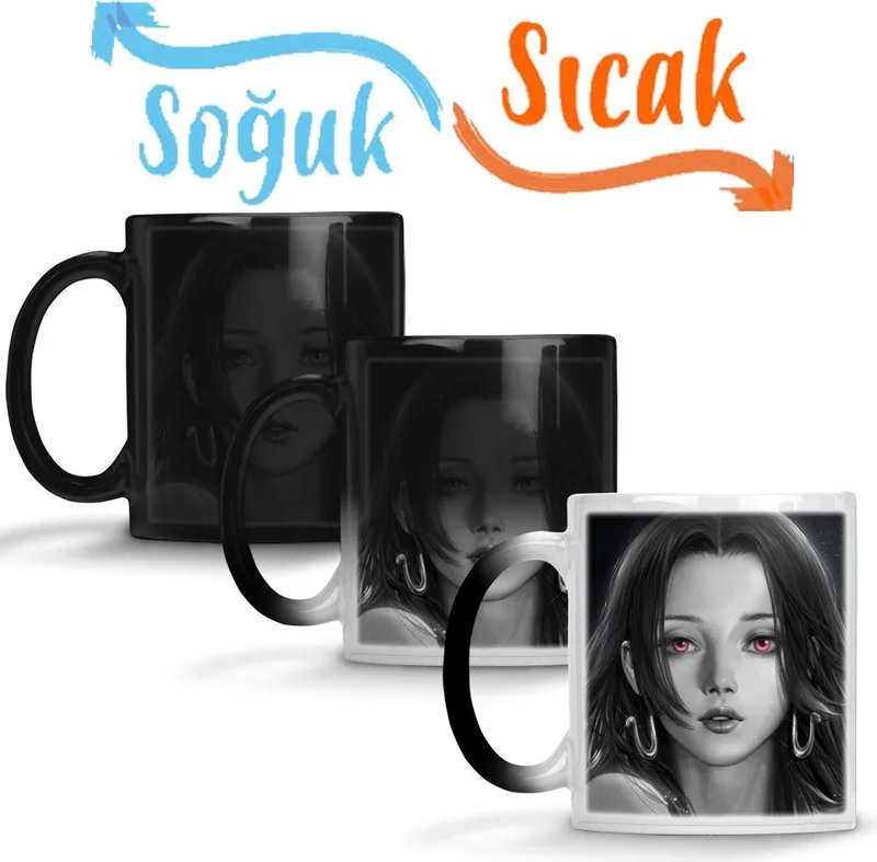 Baskı Dükkanı Print Shop Boa Hancock Magic Mug Porcelain