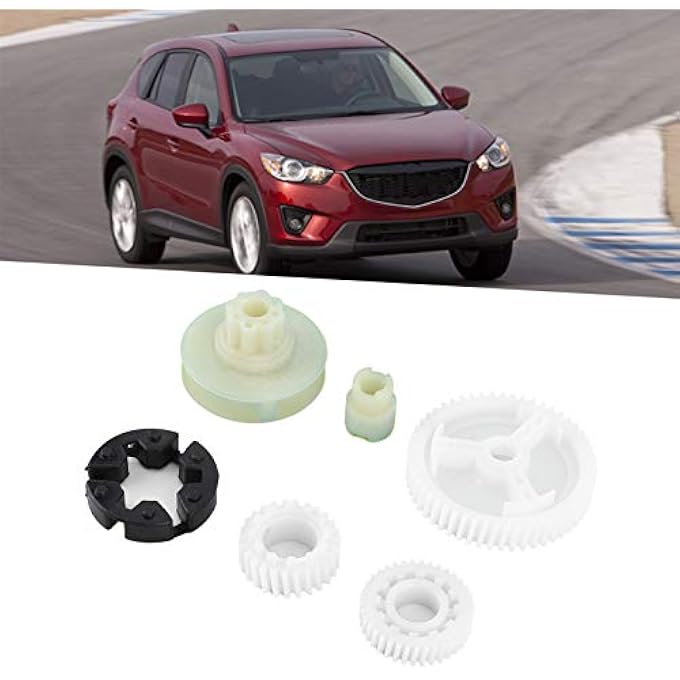 Haofy Rk1009 Power Window Motor Gear 6Pcs Replacement For 5 6 Cx7 Cx9 Rx8 High Precision Nylon Gear Smooth Window Operation Suitable For Oem Quality For Daily Commute Home Use Auto Repair Workshop - Image 4