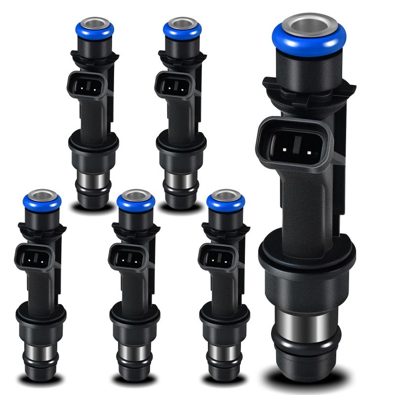 STZJAYE Fuel Injectors 12586551 Set of 6 Compatible with Buick LeSabre 20012004for Park Avenue 20012005for Regal 20012004for Chevy Camaro 20002002 for Impala 20002004for Pontiac 38L - Image 2